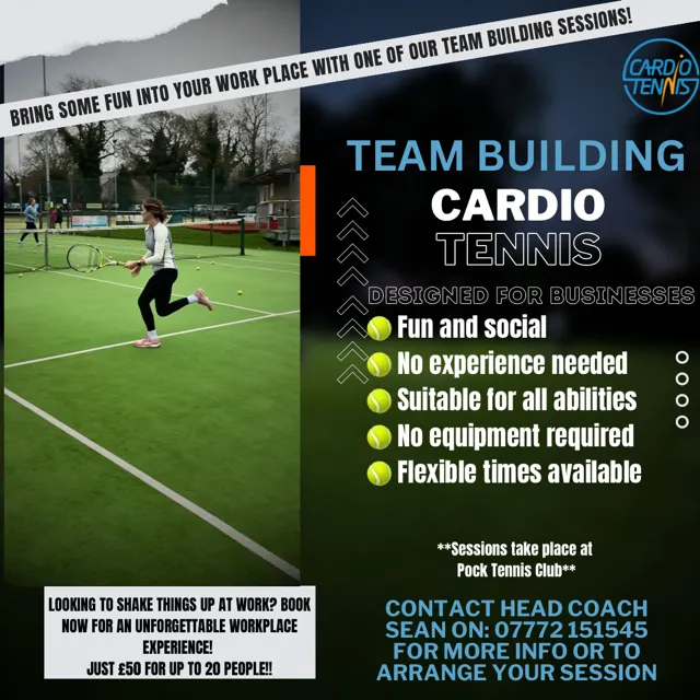 Cardio Tennis businesscardioflyer